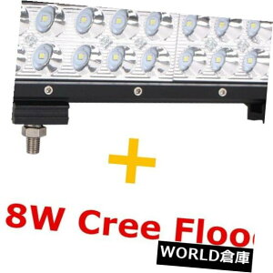 LEDCgo[ 17C`108W LEDCgR{o[+ 4 "W[vSUV RZRtH[hUTEtHOp18Wv4WD 17inch 108W LED Light Combo Bar+ 4" 18W Lamp 4WD For Jeep SUV RZR Ford UTE Fog