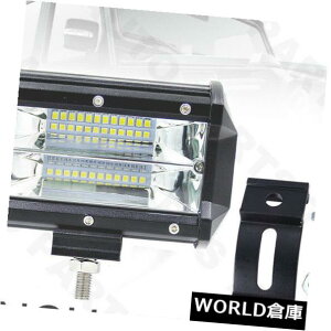 LEDCgo[ 80W 24 LEDƃCgo[ԃgbNIt[hhCrOtHOv5C`^X|bg 80W 24 LED Work Light Bar Car Truck Offroad Driving Fog Lamp 5 inch Flood Spot