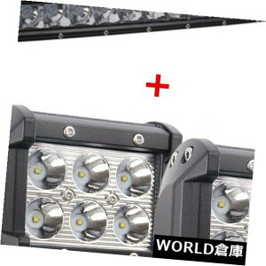 LEDCgo[ 18WR{L[uIt[htH[hATVtĂȂꂽ37inch 180W LED̒P̗̃Cgo[ Curved 37inch 180W LED Single Row Light Bar With 18W Combo Cube Offroad Ford ATV
