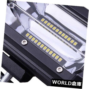 LEDCgo[ 5 "72W LED̎d̃Cgo[̍^̃W[vgbÑ{[gIt[ĥ߂̃vCg^] 5'' 72W LED Work Light Bar Flood Driving Lamp Light For Jeep Truck Boat Offroad
