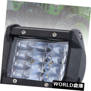 LEDCgo[ 108W 4C`X|bgtbhLED[NCgo[It[h{[g4WDo[X12V-24V 108W 4 inch Spot FLOOD LED Work Light Bar Off Road Boat 4WD Reverse 12V-24V