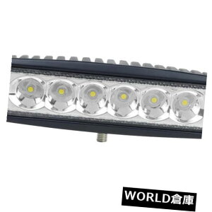 LEDCgo[ 6 "18WN[LEDƓo[X|bgIt[hATV FOGgbNv 6"18W CREE LED WORK LIGHT BAR SPOT OFFROAD ATV FOG TRUCK LAMP
