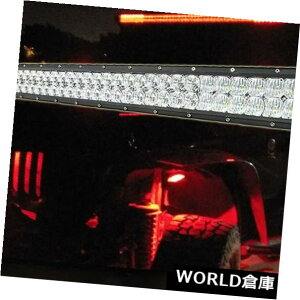 LEDCgo[ 5D RGBIt[hLED̎d̃Cgo[52 "䂳C`300W +z̃u[gD[X 5D RGB Off-road LED Work Light Bar 52" inch 300W + Wiring Bluetooth Controlled