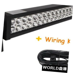 LEDCgo[ 22C`120W LEDCgo[tbh/X|bgvtH[hgbNԃIt[h+C[19/20/24 22"INCH 120W LED LIGHT BAR FLOOD/SPOT LAMP FORD TRUCK CAR OFFROAD+Wires 19/20/24
