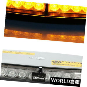 LEDCgo[ CARCHET 24LED[tgbvً}r[RnU[htbVXg{~jCgo[Ao[ CARCHET 24LED Roof Top Emergency Beacon Hazard Flash Strobe Mini Light Bar Amber