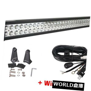 LEDCgo[ 42C`240bgledCgo[X|bg^R{4×4It[hgbN4bg{[gSUV +z 42inch 240W LED Light Bar SPOT FLOOD COMBO 4X4 Offroad Truck 4WD Boat SUV+Wiring