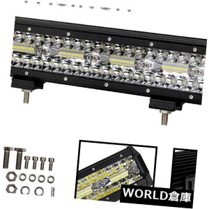 LED���C�g�o�[ 18 ��4WD�̃g���b�NATV�𗣂ꂽ720W LED�̎d���̃��C�g�o�[�̎O��̓_�̍^���̃R���{�̃r�[�� 18 720W LED Work Light Bar Tri Row Spot Flood Combo Beam Off Road 4WD Truck ATV �y���s�A���i�z