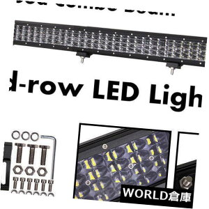 LEDCgo[ 44C`1152WNbhLEDCgo[X|bg^R{r[It[h4×4 4WDgbN 44Inch 1152W Quad Row LED Light Bar SPOT FLOOD COMBO Beam Offroad 4X4 4WD Truck