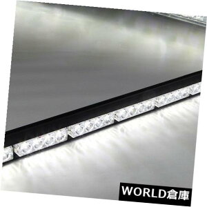 LEDCgo[ 32 LED 35 "36"zCgً}ʃAhoCU[tbVXg{Cgo[x 32 LED 35" 36" White Emergency Traffic Advisor Flash Strobe Light Bar Warning