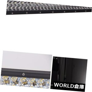 LEDライトバー 7 D 3列52 "インチ675 W LED作業ライトバー洪水スポットオフロードトラックストレートバー 7D Tri-Row 52"inch 675W LED Work Light Bar Flood Spot Offroad Truck Straight Bar