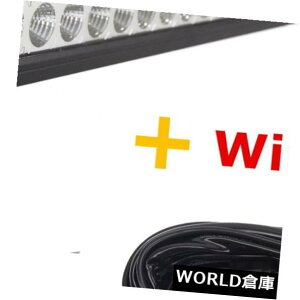 LEDCgo[ 52 "300W LED[NCgo[R{It[hSUVԃ{[ggbNtHORZRzLbg 52" 300W LED Work Light Bar Combo Off-road SUV Car Boat Truck Fog RZR Wiring Kit