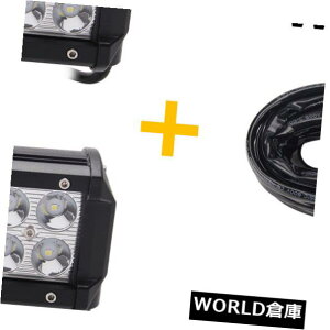 LED���C�g�o�[ 2X 7�C���`36W LED���C�g�o�[�X�|�b�g�I�t���[�h�t�H�[�h�W�[�v4WD�g���b�N+���C���[�{�[�g�t�H�O�N���[ 2X 7inch 36W LED Light Bar Spot Offroad Ford Jeep 4WD Truck+Wires Boat Fog CREE �y���s�A���i