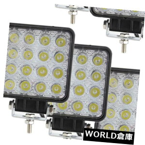 LEDCgo[ 10s[X4.3C`48bgledƃCgo[쓮^r[suv atvW[vgbN4×4bg 10PCS 4.3INCH 48W LED WORK LIGHT BAR DRIVING FLOOD BEAM SUV ATV JEEP TRUCK 4X4WD