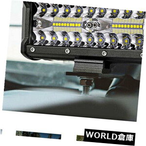 LEDCgo[ It[hSUṼgbN̂߂ɃR{7C`200WLED̎d̃Cgo[̓_̍^̃r[ 7 Inch 200W Car LED Work Light Bar Spot Flood Beams Combo For Offroad SUV Truck