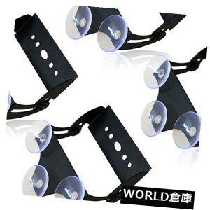 LEDCgo[ TNVJbvtx 4 xprite 52023Xg{ʌږLEDCgo[uPbg x4 Xprite 52023 Strobe Traffic Advisor LED Light Bar Bracket with Suction Cups