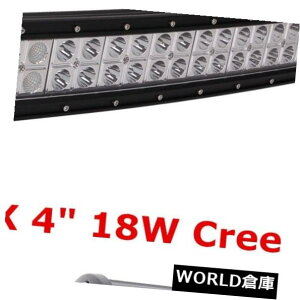 LEDCgo[ 53 "300WJ[uLEDCgo[It[hW[vtH[h+ 2X 4C`18WN[X|bgCg 53" 300W Curved LED Light Bar Offroad Jeep Ford + 2X 4inch 18W CREE Spot Lights