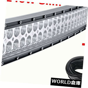 LEDCgo[ Ȃꂽ240W 42inch̓Cgo[̃R{ׂ̍ATVIt[h{[g4WD +zpn[lX𓱂܂ 240W 42inch Curved Led Light Bar Combo Slim ATV Offroad Boat 4WD+Wiring Harness