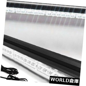 LEDCgo[ 26 "54LED 162Wً}nU[hx_uTChXg{Cgo[zCg 26"54LED 162W Emergency Hazard Warning Double Side Strobe Light Bar White