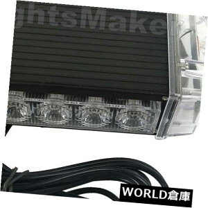 LEDCgo[ ً}r[RXg{~jAo[FCgo[x14W LEDɕt7 7 in 14W LED Warning Emergency Beacon Strobe Rooftop Mini Amber White Light Bar