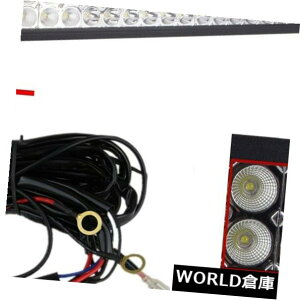 LEDCgo[ SUVtH[h̔zLbg^]铹̃{[g̃gbN𗣂ꂽ50 "C`288W LED̎d̃Cgo[ 50" inch 288W LED Work Light Bar Off road Boat Truck Driving SUV Ford Wiring Kit