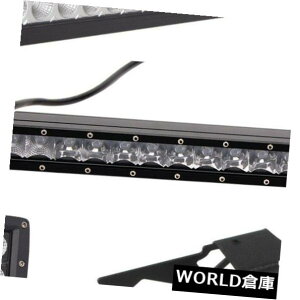 LEDCgo[ 52 "300W LEDCgo[+ 24WL[u|bhCg+ 21" 100WP񁕃t[huPbg 52" 300W LED Light Bar+ 24W Cube Pods Light+ 21" 100W Single RowHood Brackets