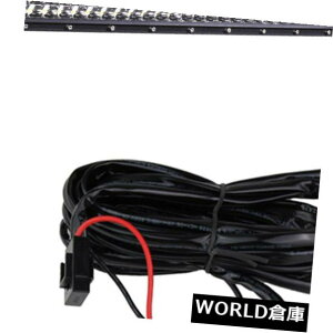 LEDCgo[ Ȃ52inch 4̓gbÑ{[g̃g[[Ԃ̂߂̃R{+z𓱂܂ 52inch 4 Rows Curved Led Work Light Bar Combo+Wiring For Truck Boat Trailer Car