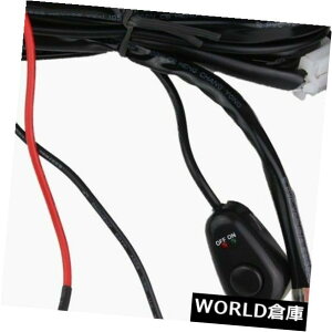 LEDCgo[ LEDCgo[120/180/240/28p2MXCb`[zn[lXLbg̃I/It 8 / 300W 2M Switch Relay Wiring Harness Kit ON/OFF For LED Light Bar 120/180/240/288/300W