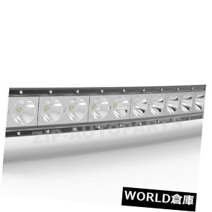LED���C�g�o�[ 32 140W�N���[����RADIUS�J�[�uLED�̃��C�g�o�[�̒P��̓��̓_�̉��M�r�[�� 32 140W CREE RADIUS CURVE LED LIGHT BAR Single Row Spot Pencil Beam off road �y���s�A���i�z