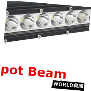 LED���C�g�o�[ �X����2X 13�C���`60W�X�|�b�gLED���C�g�o�[�I�t���[�h�����v�t�H�O4WD SUV�W�[�v�P��s SLIM 2X 13inch 60W Spot LED Light Bar Off-road Lamp Fog 4WD SUV Jeep Single Row �y���s�A���i�z