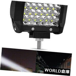 LEDCgo[ 1s[X4C`72bgledƃCgo[R{r[It[h4bghCrOvgbN{[g 1PC 4inch 72W LED Work Light Bar Combo Beam Offroad 4WD Driving Lamp Truck Boat