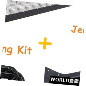 LEDCgo[ 52C`300W LEDCgo[+C[+ 1987 -1995W[vYJO[uPbgIt[h48/51 52inch 300W Led Light Bar+Wires+1987-1995 Jeep YJ Wrangler Bracket Offroad 48/51