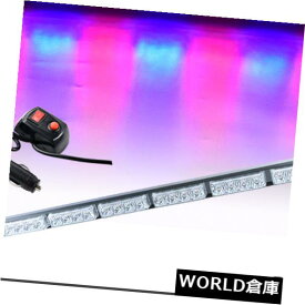 LEDライトバー 28W 28 LED 31 "緊急警報交通顧問ストロボライトバー12Vレッドブルー 28W 28 LED 31" Emergency Warning Traffic Advisor Strobe Light Bar 12V Red Blue