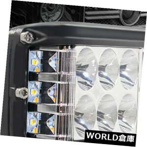 LEDCgo[ 4 ''C`45W LED[NCgo[gvTChV[^[R{It[h 4'' inch 45W LED Work Light Bar Triple Side Shooter Combo Offroad
