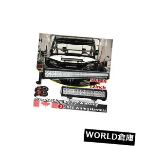 LEDCgo[ 50C`LED[NCgo[R{+ 12C`N[uhCuIt[hW[vgbN4WD SUV 50" inch LED WORK LIGHT BAR COMBO + 12" CREE DRIVING OFFROAD JEEP TRUCK 4WD SUV