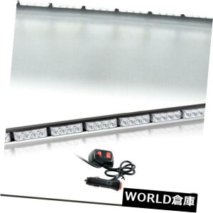 LEDCgo[ 35 "36" 32LEDxً}nU[hʌږtbVCgo[zCg32W 35" 36" 32LED Warning Emergency Hazard Traffic Advisor Flash Light Bar White 32W