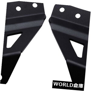 LEDCgo[ 㕔̕hKX̎tB7A1̂߂50C`̋ȂꂽLED̃Cgo[}Eg Upper Windshield Mounting Brackets 50 inch Curved LED Light Bar Mounts for B7A1