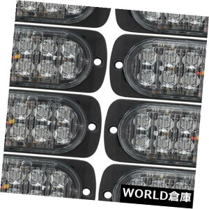 LEDCgo[ 10X 36WԂ̋ɓx̖邢12 LEDً̋}̌x̃tbVXg{̃Cgo[ 10X 36W Car Super Bright Red 12 LED Emergency Warning Flash Strobe Light Bar