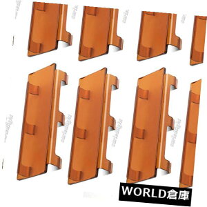 LEDCgo[ 108 "LEDCgo[24" 32 "40" 48 "50" 52 "54"pߐFJo[̃Xibv 10PCS 8" Snap on Amber Cover For LED Light Bar 24" 32" 40" 48" 50" 52" 54"