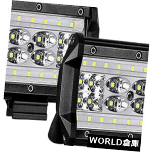 LEDCgo[ SUṼgN^[^]5 "NH[h̗168W LED̎d̃Cgo[̍^̃R{|bh 5" Quad Row 168W LED Work Light Bar Flood Combo Pods Driving SUV Tractor