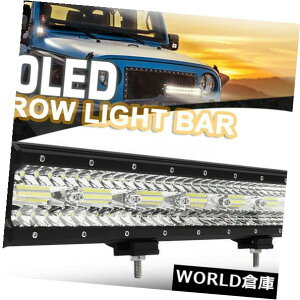 LEDCgo[ 20C`420W LED̎d̃Cgo[̍^̏ꏊ̃R{̃It[hԂ̃gbN̉^] 20 Inch 420W LED Work Light Bar Flood Spot Combo Offroad Car Truck Driving