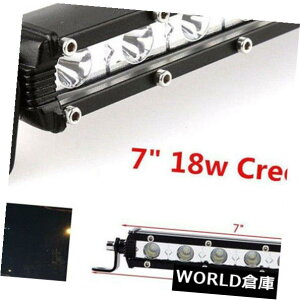 LEDCgo[ hIt[hUTE 4WD̂߂̎d̃Cgo[^]7inch 18W LED̓_v 7inch 18W LED Spot Lamp Driving Work Light Bar For Offroad UTE 4WD waterproof