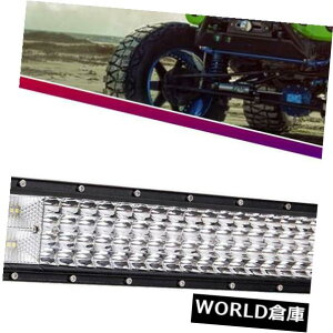 LEDCgo[ 22C`1728W LEDƃCgo[^X|bgR{hCrOvԃgbNIt[h 22 Inch 1728W LED Work Light Bar Flood Spot Combo Driving Lamp Car Truck Offroad