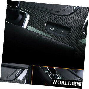 CeAplLfbNXT 5 2016-2019pYf@ۃCeAMAVtg{bNXplJo[g Carbon Fiber Interior Gear Shift Box Panel Cover Trim for Cadillac XT5 2016-2019