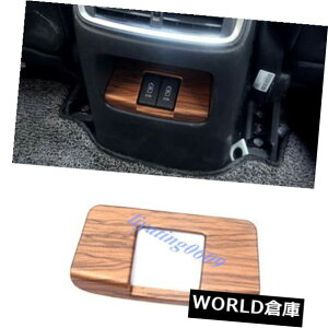 CeAplHonda CRV CR-V 2017 2018ps[`EbhOCCeAAUSBplJo[g Peach Wood Grain Interior Rear USB Panel Cover Trim For Honda CRV CR-V 2017 2018