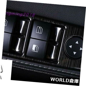 �C���e���A�p�l��Tesla���f��X 2016-2018�̂��߂̍����`�^�j�E���̓����̑��X�C�b�`�p�l���J�o�[ Black titanium Interior window switch panel cover For Tesla Model X 2016-2018