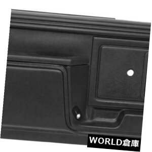 �C���e���A�p�l��1980-1986�t�H�[�h�u���b�N�X���C�h���b�N�̂��߂̓����h�A�p�l���L���b�v�J�o�[�X�L���I�[�o�[���C Interior Door Panel Cap Cover Skin Overlay for 1980-1986 Ford Black Slide Locks �y���s�A��