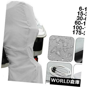 {[gJo[ 600Dn̑DO@̃{[g̃[^[GWJo[̉Jh~6܂ō܂ - 600D Fabric Outboard Boat Motor Engine Cover Rain Protection Fit Up to 6-