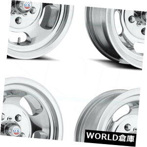 COAzC[ 15x10 US Mags Indy U101 5x5 / 5x127 -50|bVzC[Zbgi4j 15x10 US Mags Indy U101 5x5/5x127 -50 Polished Wheels Rims Set(4)