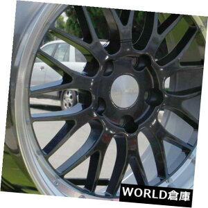 �C�O�A���z�C�[�� 17x8.5 ESR SR05 SR5 5x100 30�K�����^���z�C�[�������Z�b�g�i4�j 17x8.5 ESR SR05 SR5 5x100 30 Gun Metal Wheels Rims Set(4)