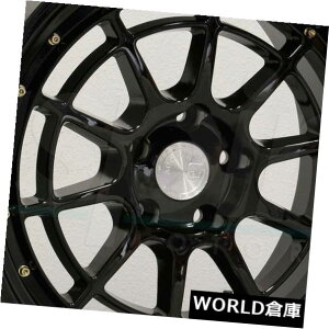 COAzC[ 18x9.5 Aodhan AH04 AH4 5x112 30ubNzC[Zbgi4j 18x9.5 Aodhan AH04 AH4 5x112 30 Black Wheels Rims Set(4)